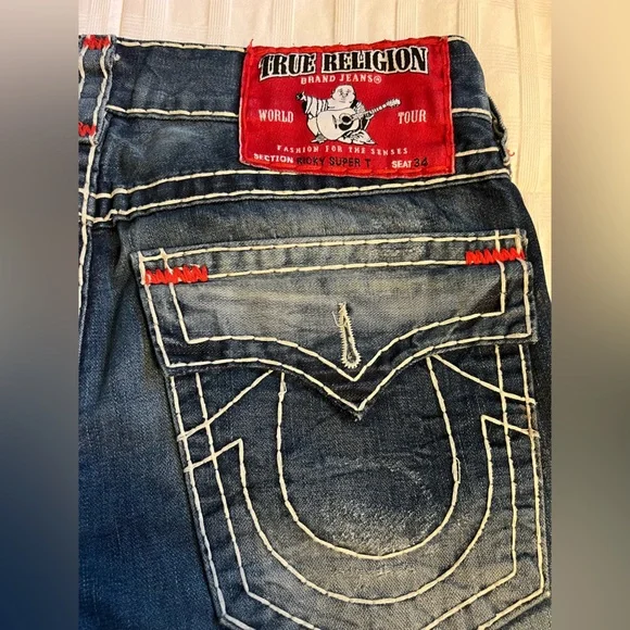 True Religion | Jeans | True Religion Mens Rare Red Tag Ricky
